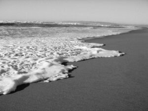 PL48 - Playa blanco y negro