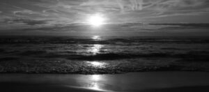 PL68 - Playa blanco y negro